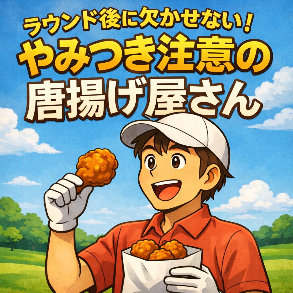 ラウンド後に欠かせない！やみつき注意の唐揚げ屋さん