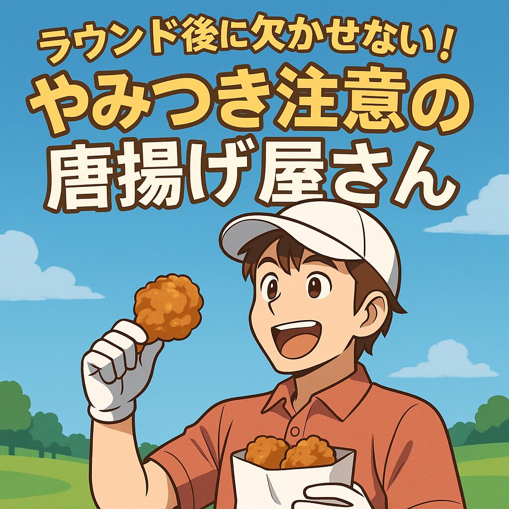 ラウンド後に欠かせない！やみつき注意の唐揚げ屋さん