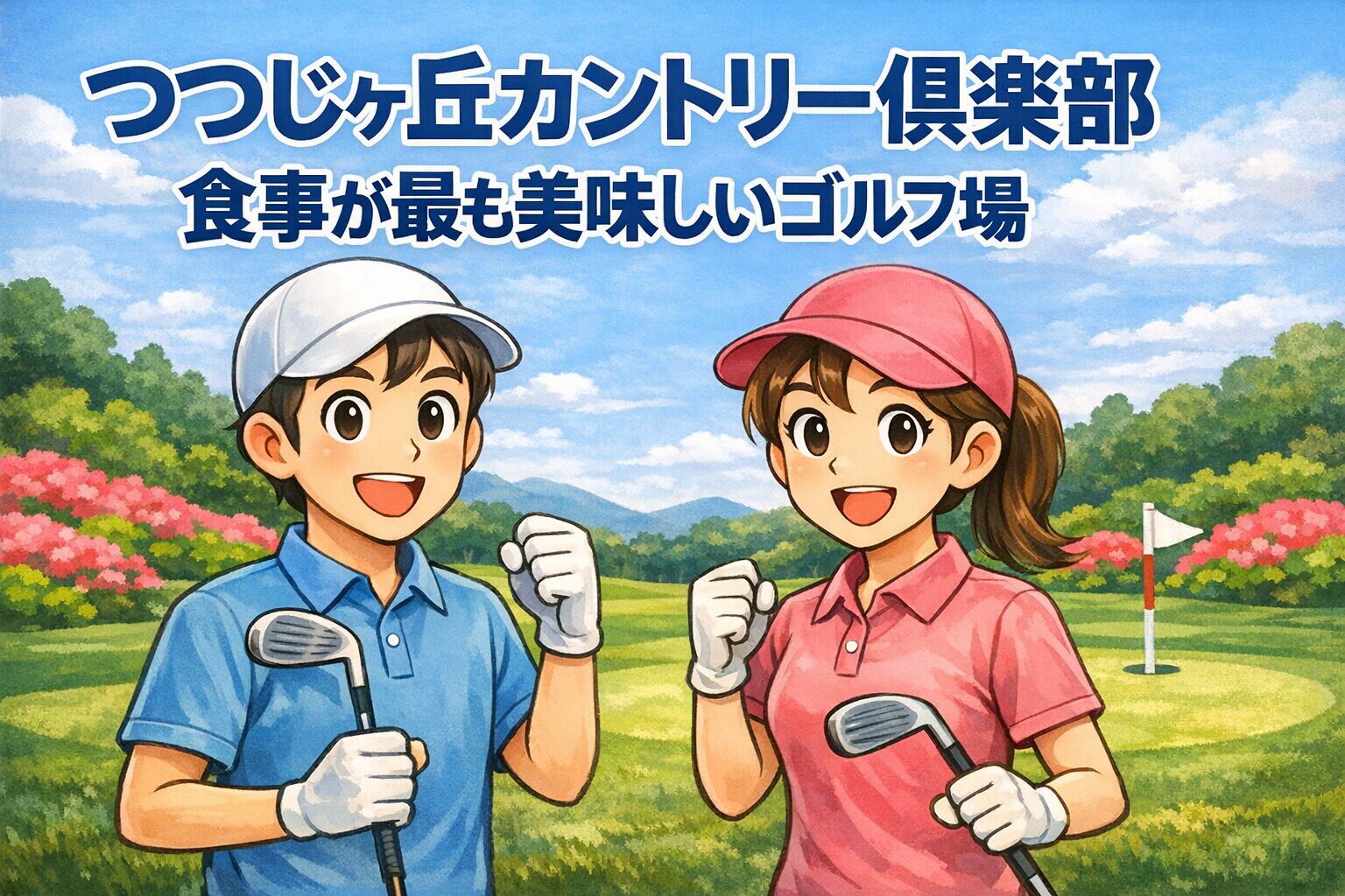 つつじヶ丘カントリー倶楽部を徹底ガイド｜全国食事が美味しいゴルフ場ランキング三連覇＋2024年全国第2位！初心者にも優しい名コース